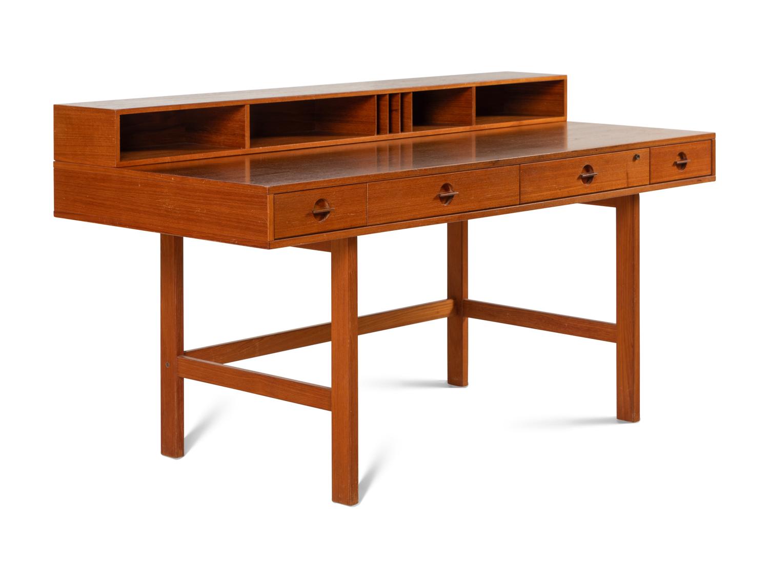 Flip-top desk, 1972
