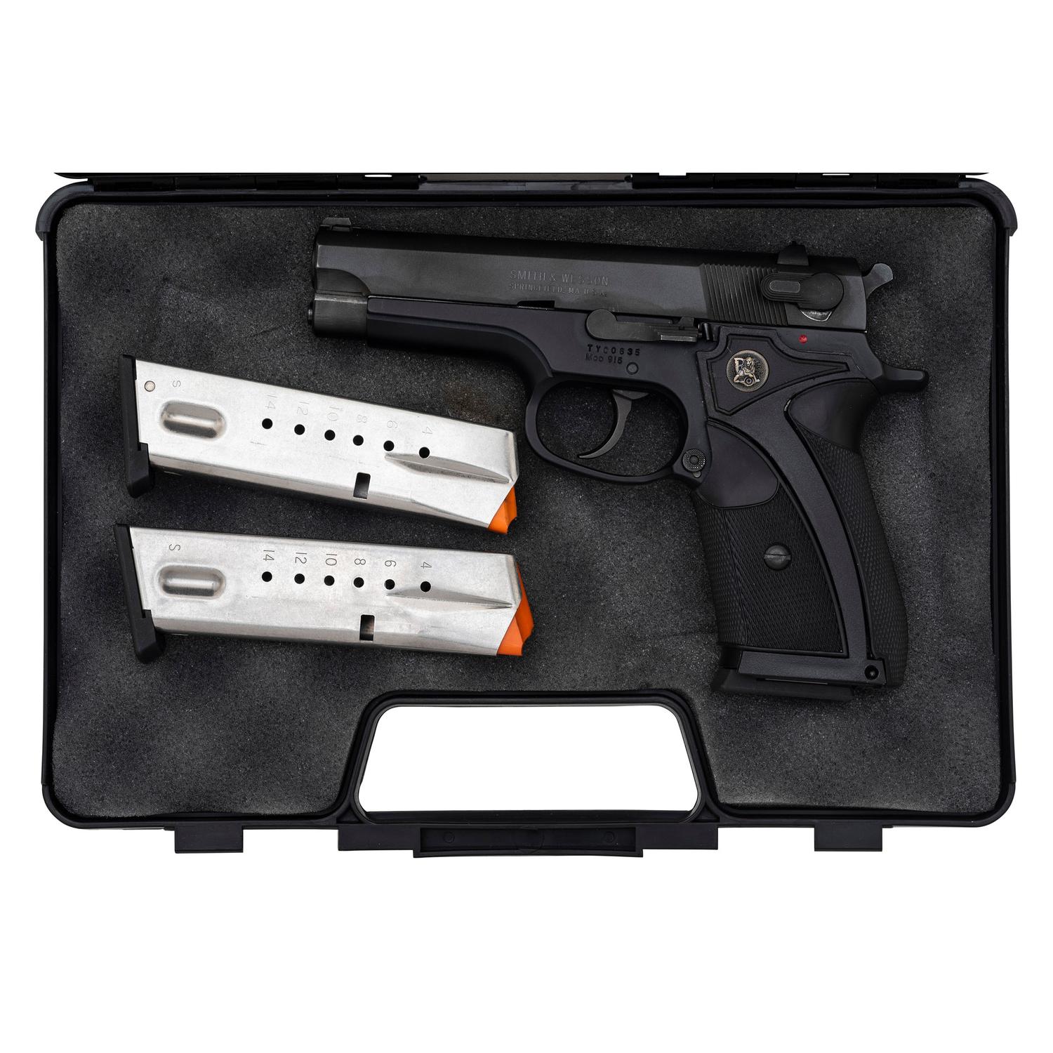 * Smith & Wesson Model 915 with Three Magazines