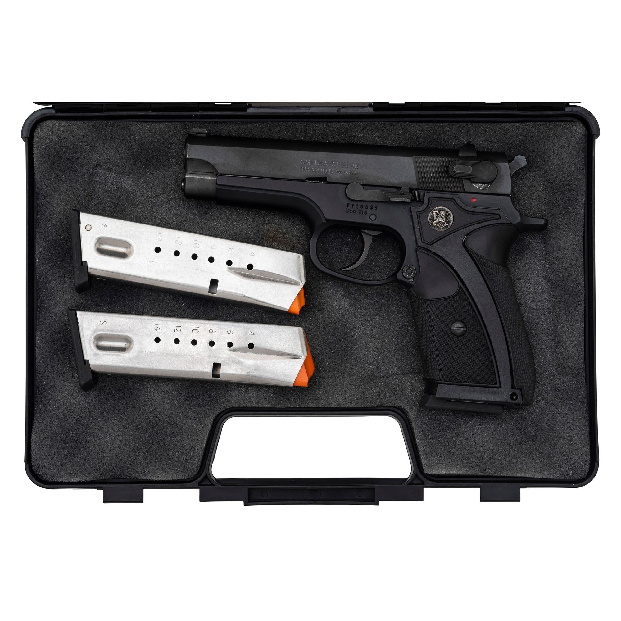 * Smith & Wesson Model 915 with Three Magazines