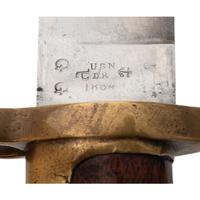 US Navy Model 1861 Dahlgren Bowie Knife Bayonet by Ames