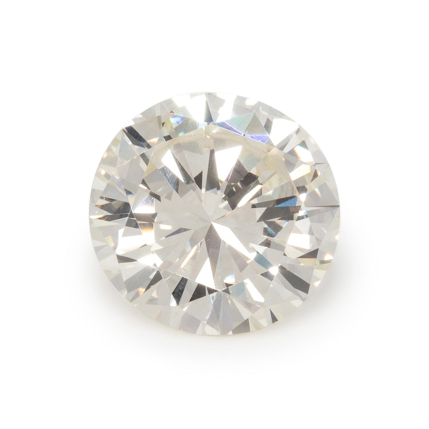 4.39 CARAT ROUND BRILLIANT CUT DIAMOND