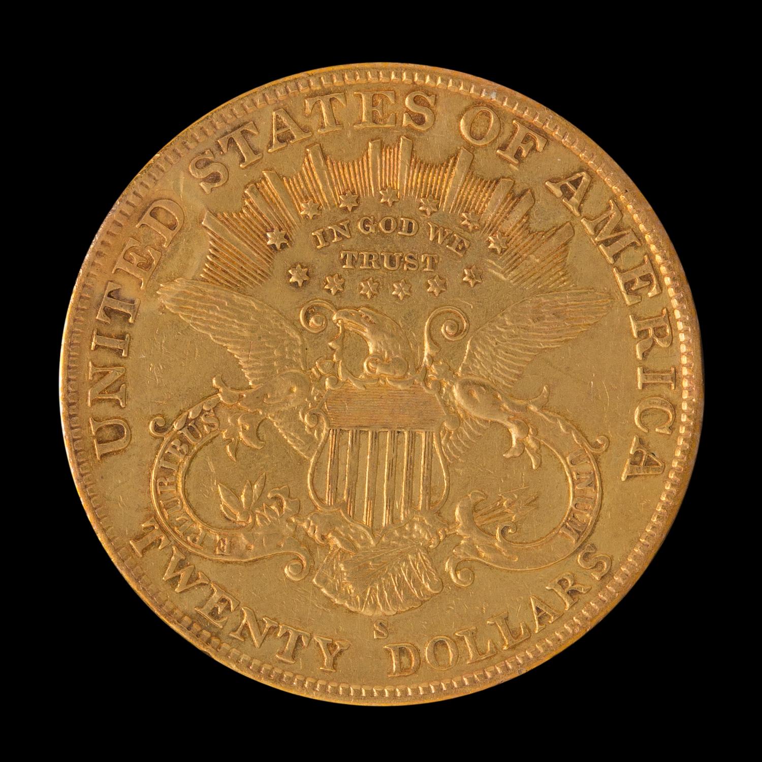 A United States 1905-S Liberty Head $20 Gold Coin