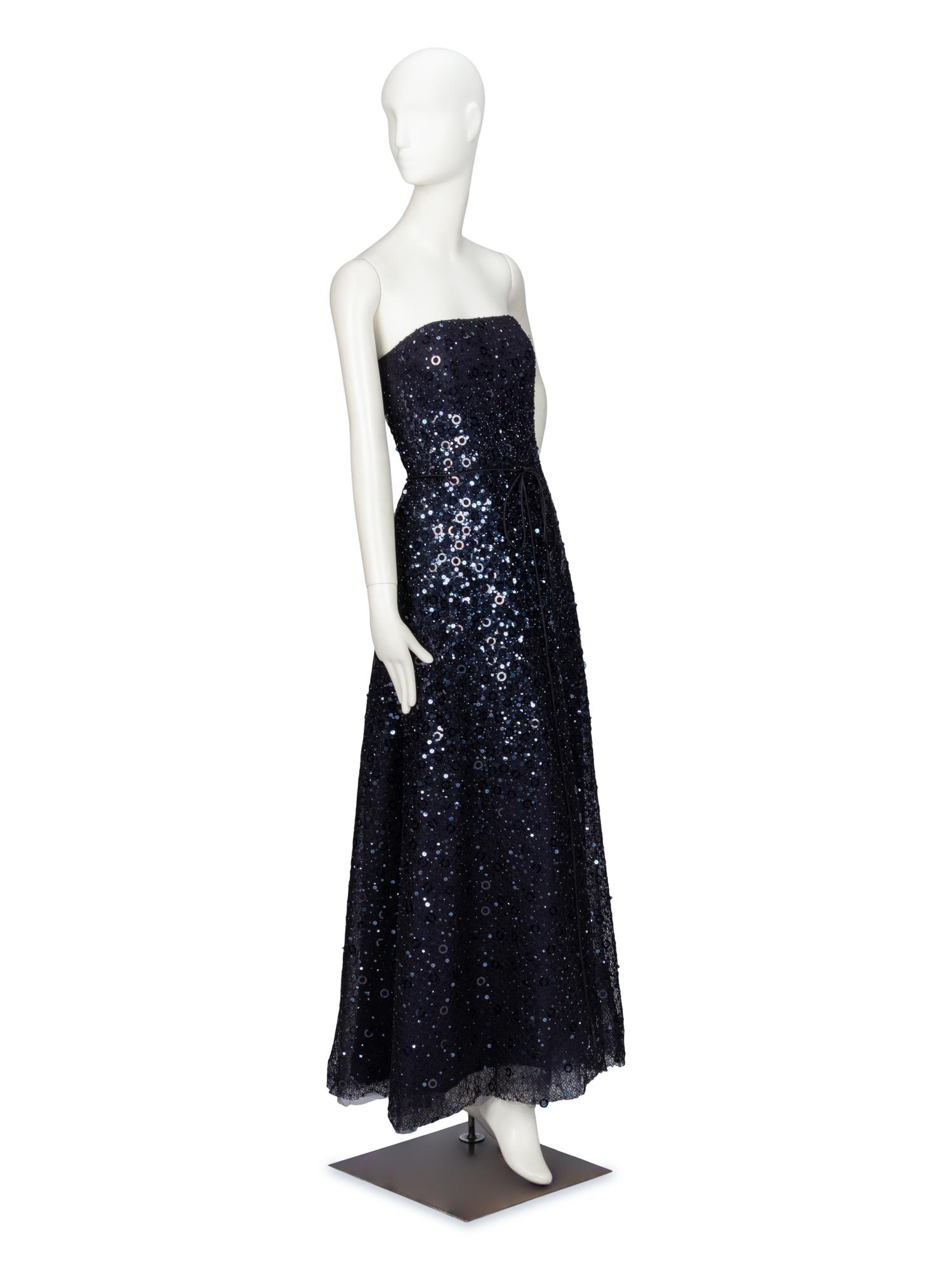 Pilar Rossi, Sequined Evening Gown