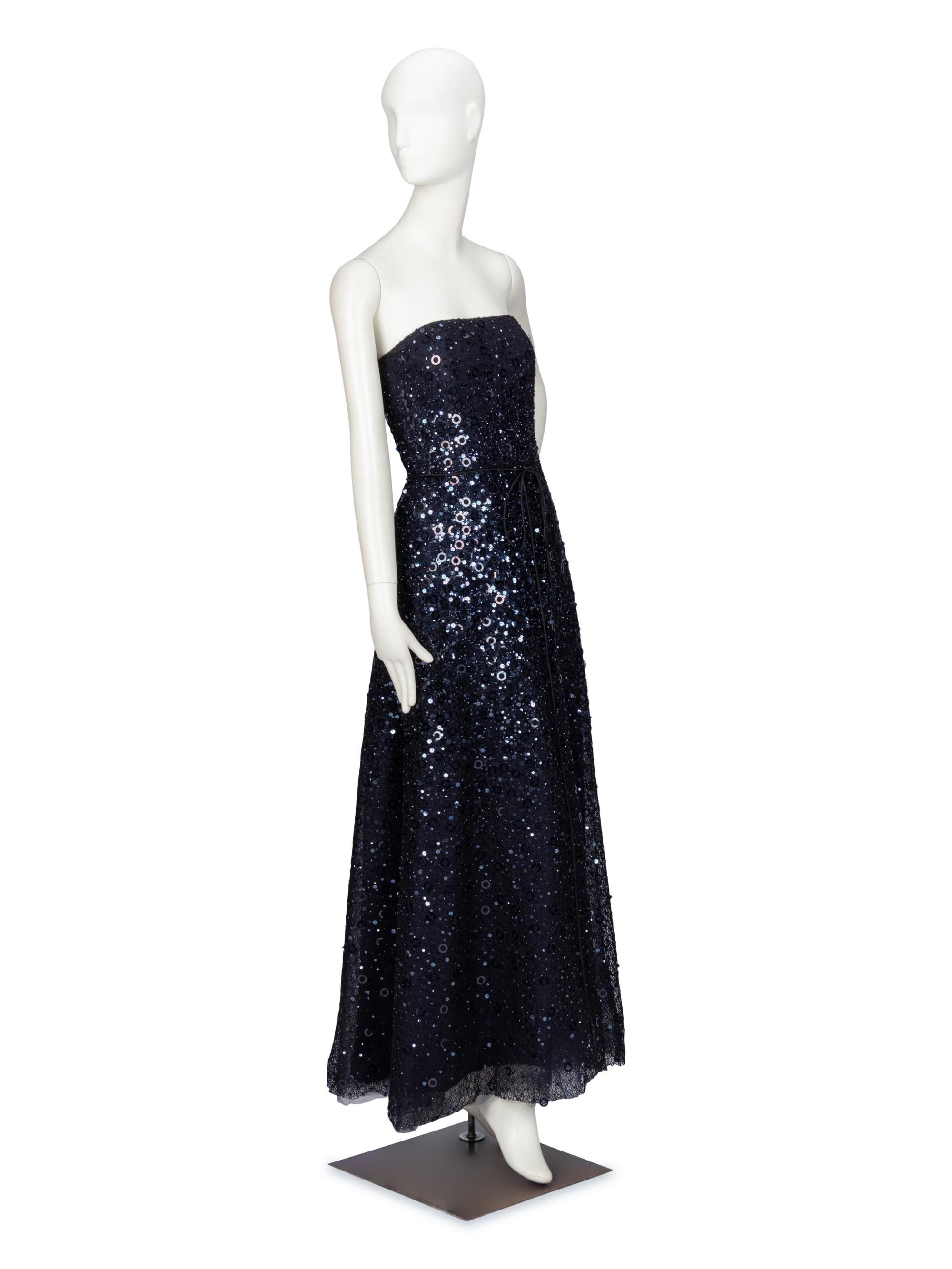 Pilar Rossi, Sequined Evening Gown