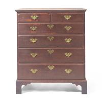 A Chippendale Maple Chest of Drawers