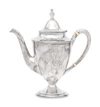 An American Arts and Crafts Silver Coffee Pot