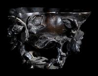 A Bronze Libation Cup