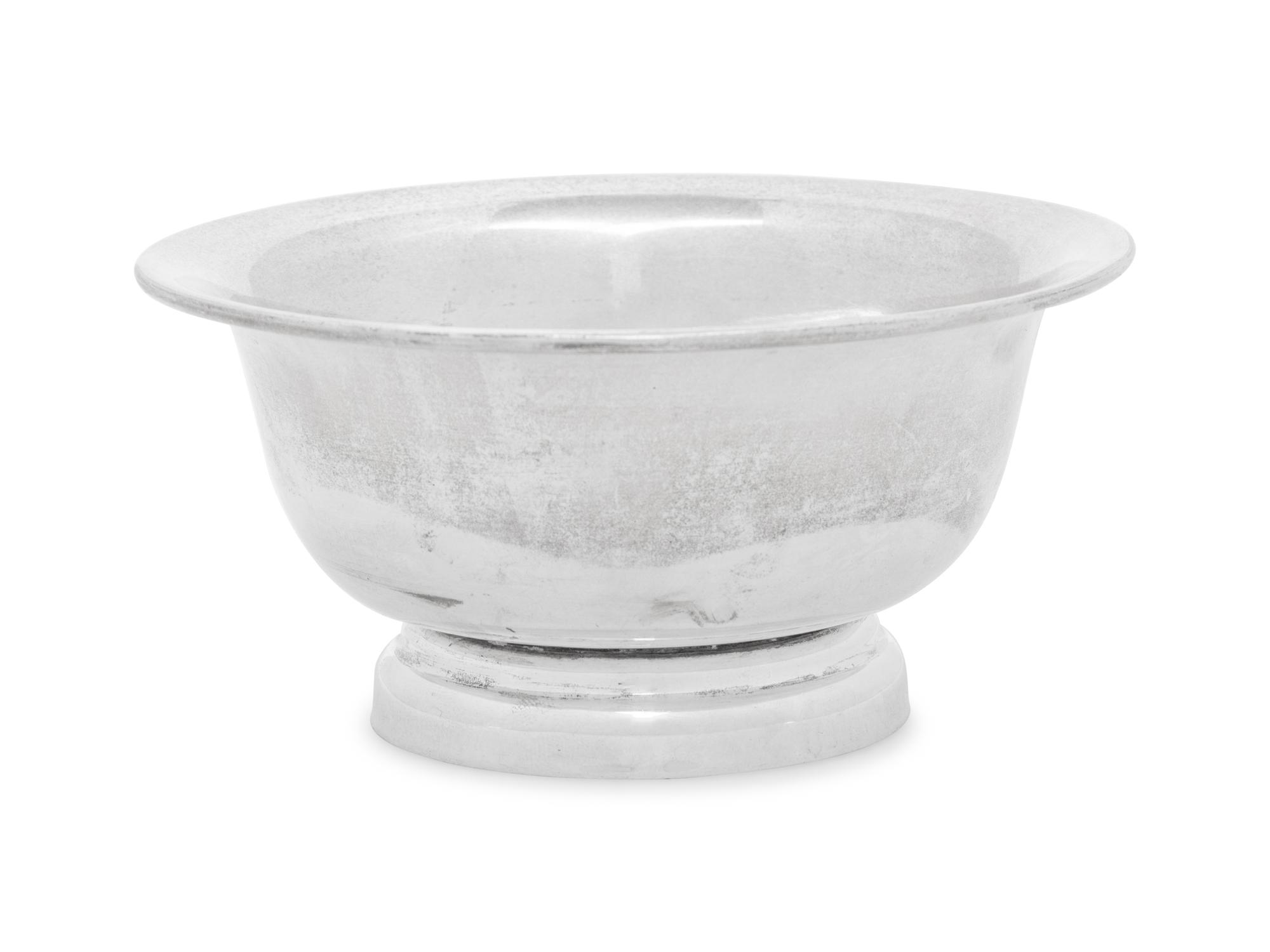 A Mexican Silver Bowl