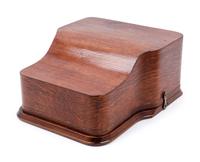 A Postal No. 5 Typewriter with a Wood Case