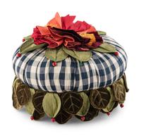 A Mackenzie Childs Footstool