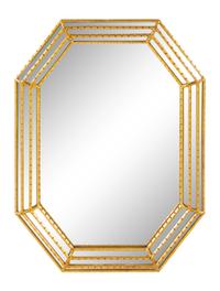 A Contemporary Gilt Decorated Mirror