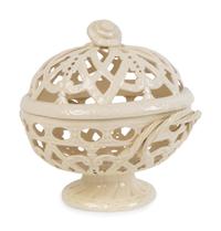 A Wedgwood Lattice Creamware/ Queen's Ware Orange Bowl — CIRCA 1780s, ENGLAND