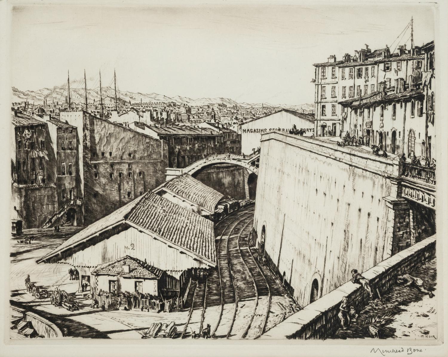 Railway Sheds, Marseilles