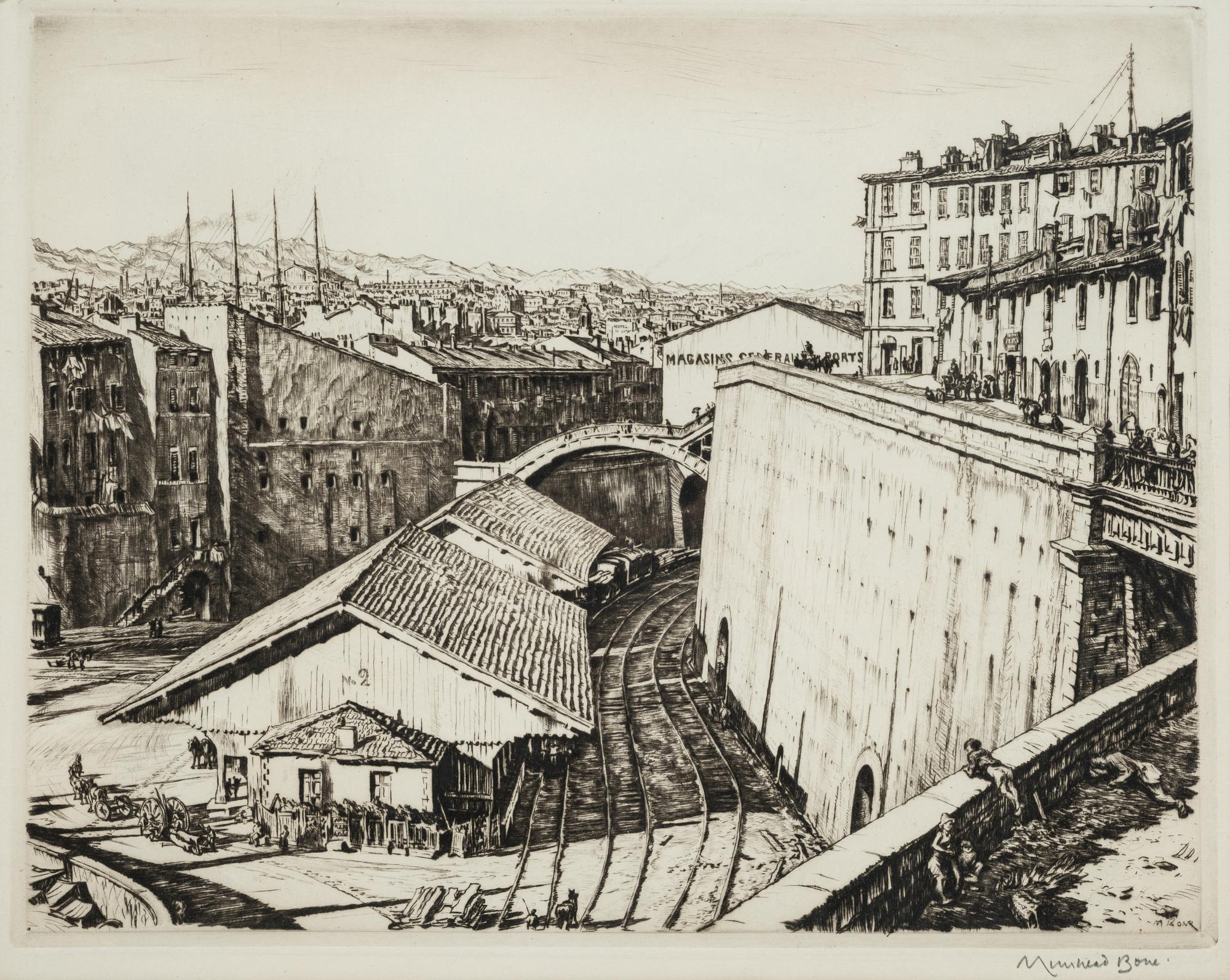 Railway Sheds, Marseilles