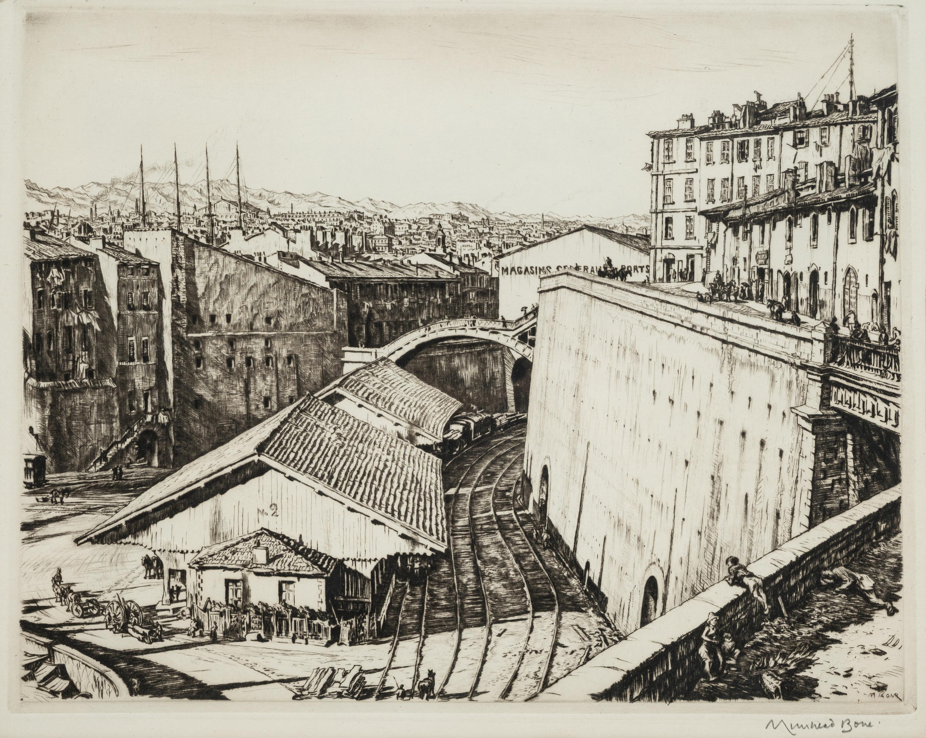 Railway Sheds, Marseilles