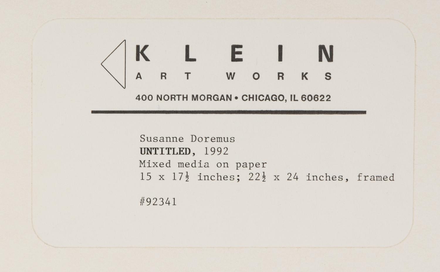 Untitled, 1992