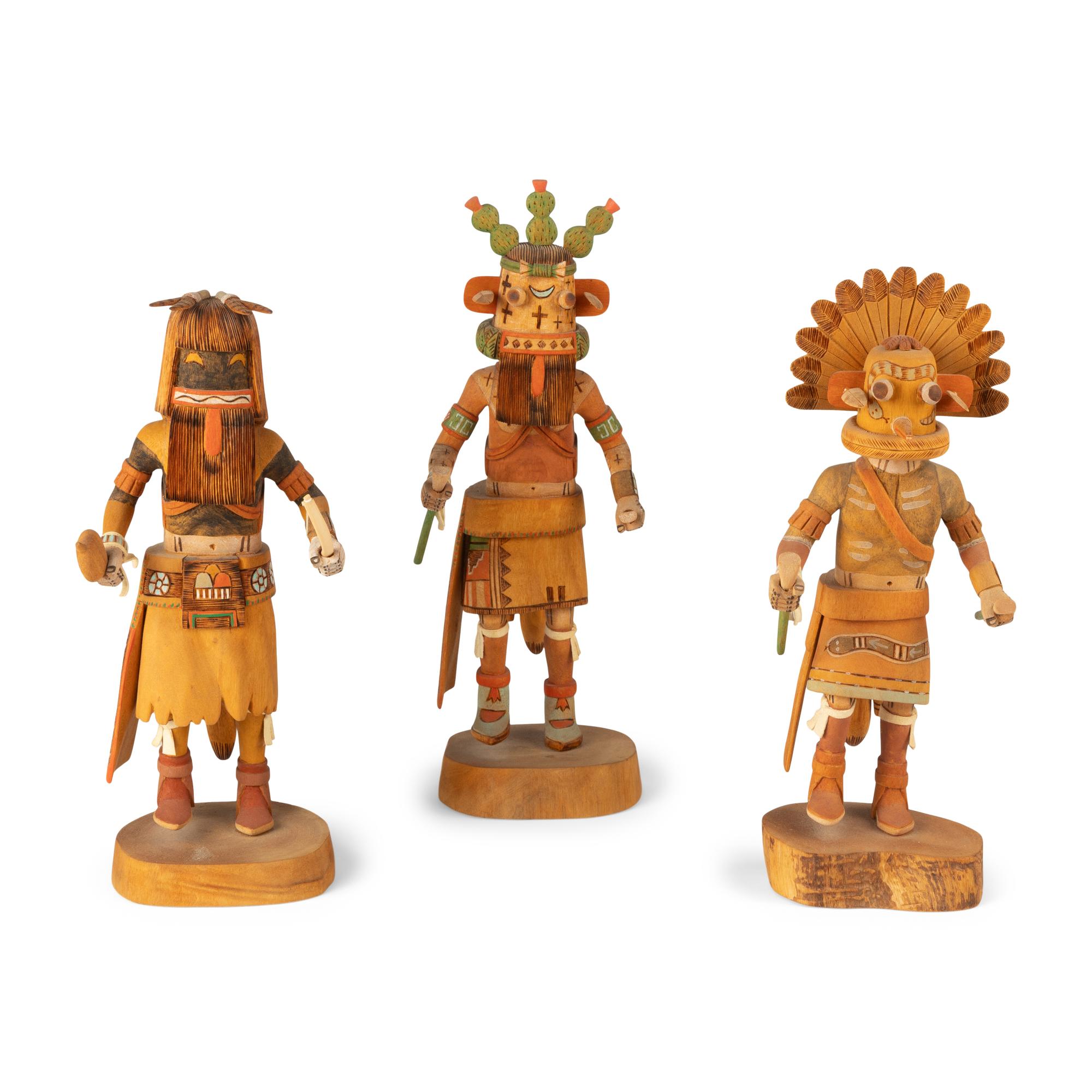 Oscar Dallas (Hopi, b. ca 1930) — Collection of Katsinas