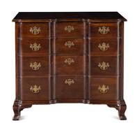 A Georgian Style Mahogany Chest of Drawers