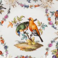 A Herend Rothschild Bird Porcelain Tureen and a Group of Continental Porcelain Articles