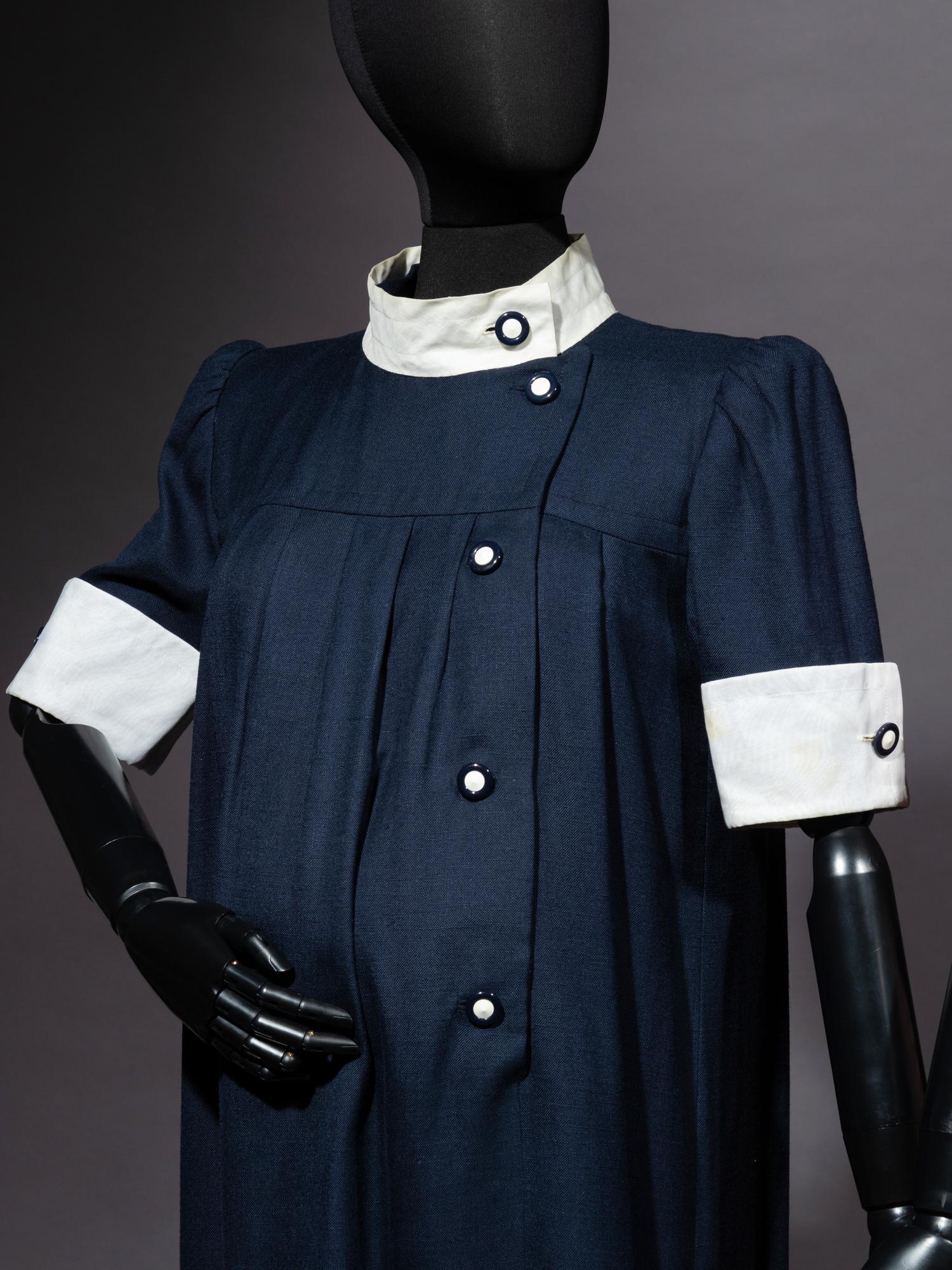 Two Givenchy Haute Couture Maternity Dresses, c.1984