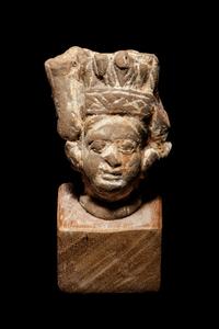 An Egyptian Terracotta Head