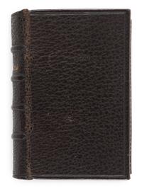 [MINIATURE BOOK]. ALIGHIERI, Dante (ca 1265-1321). La Divina Commedia di Dante. Milan: Ulrico Hoepli, 1878.