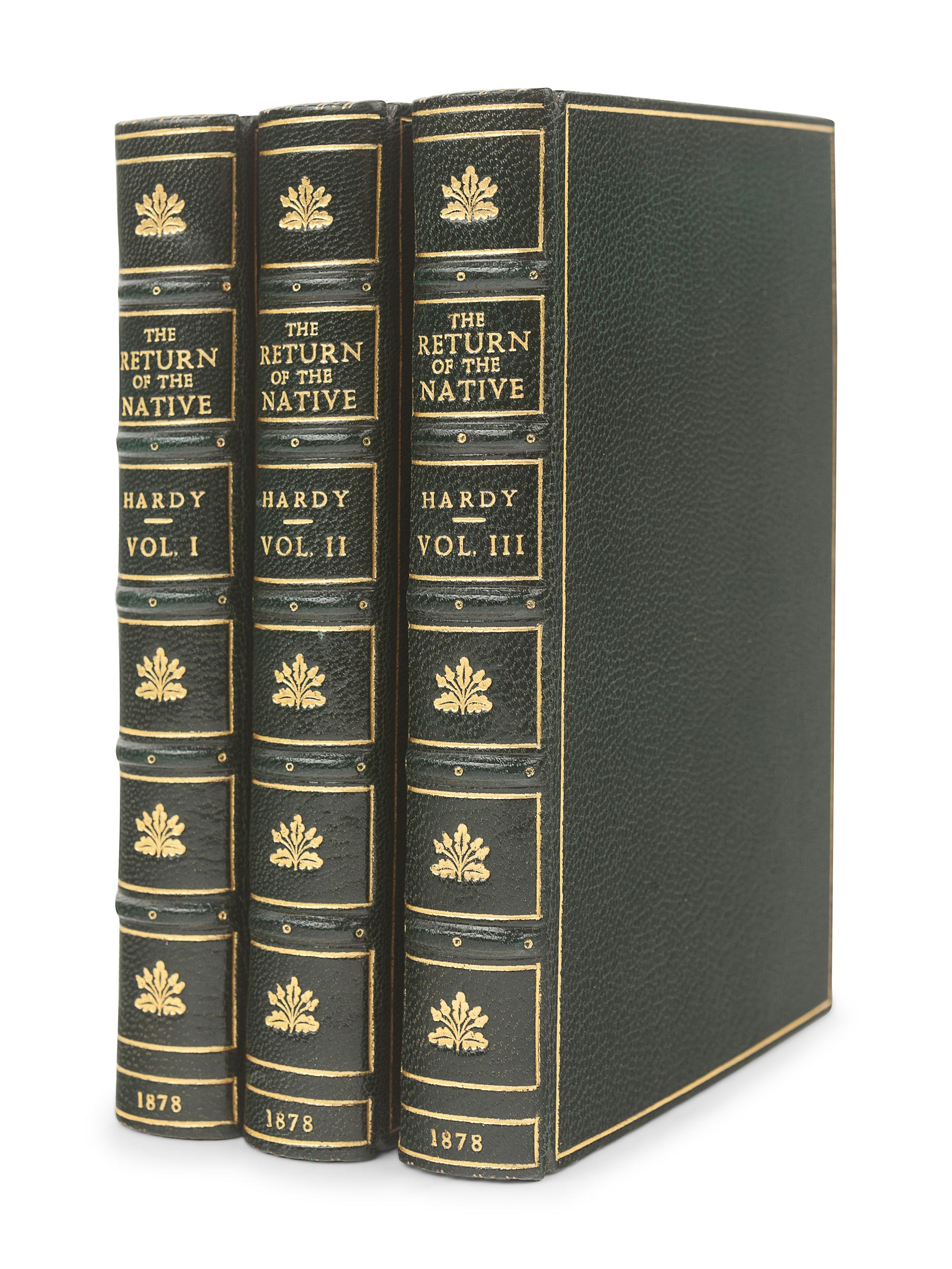 HARDY, Thomas (1840-1928). The Return of the Native. London: Smith, Elder, & Co., 1878.