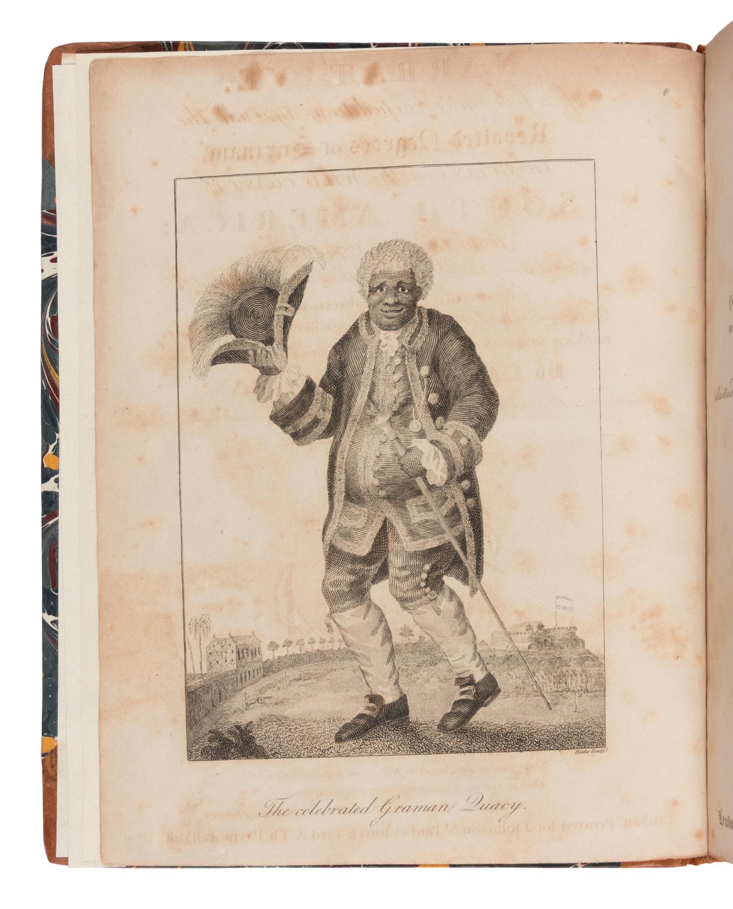 [Travel & Exploration]. Stedman, John Gabriel (1744-1797). Narrative, of a five years' expedition against the revolted Negroes of Surinam in Guiana on the wild coast of South America; from the year 1772, to 1777 . London: for J. Johnson, 1806.