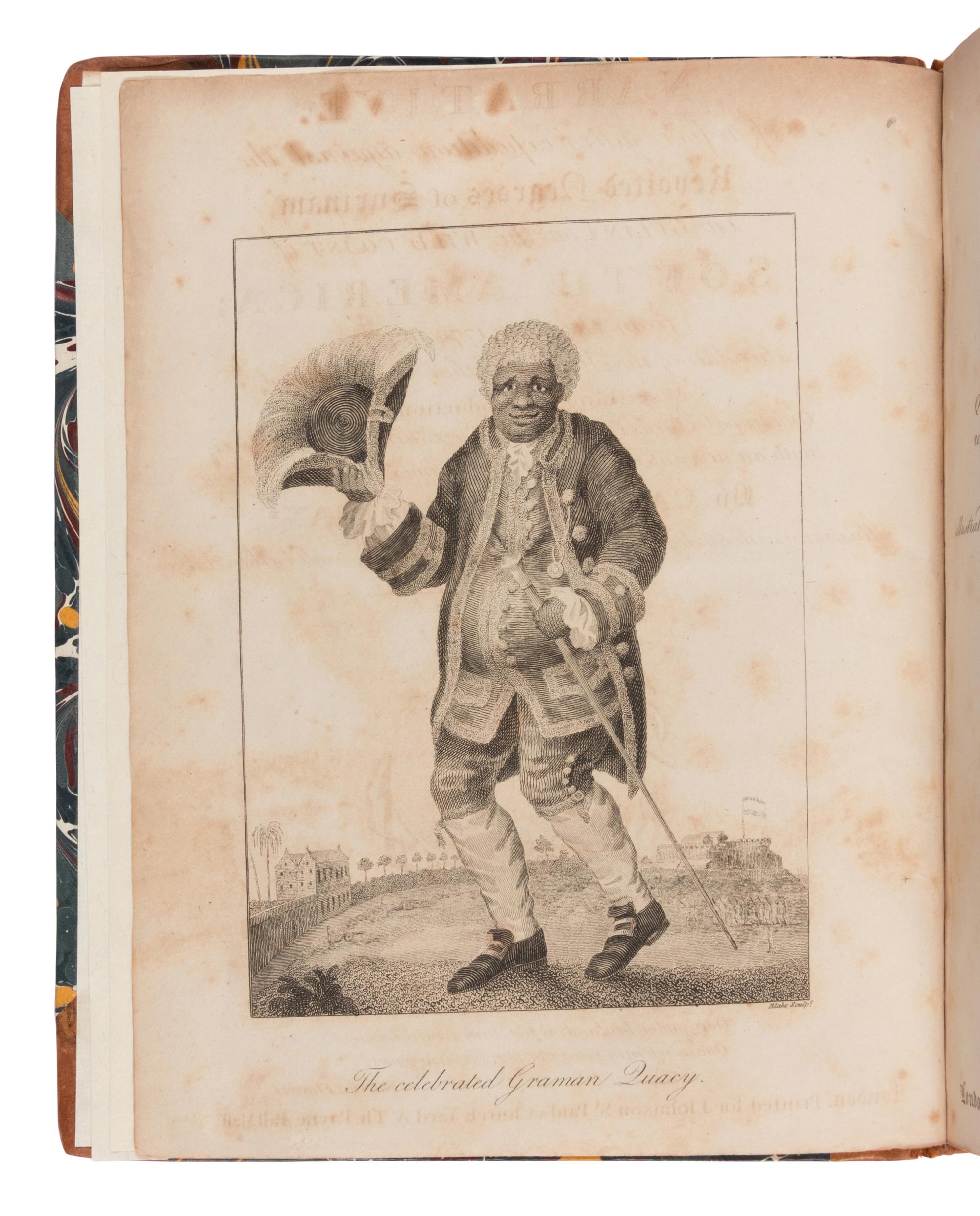 [Travel & Exploration]. Stedman, John Gabriel (1744-1797). Narrative, of a five years' expedition against the revolted Negroes of Surinam in Guiana on the wild coast of South America; from the year 1772, to 1777 . London: for J. Johnson, 1806.