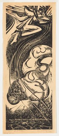 Power Elements , 1944, Untitled , 1948 and Untitled , 1948
