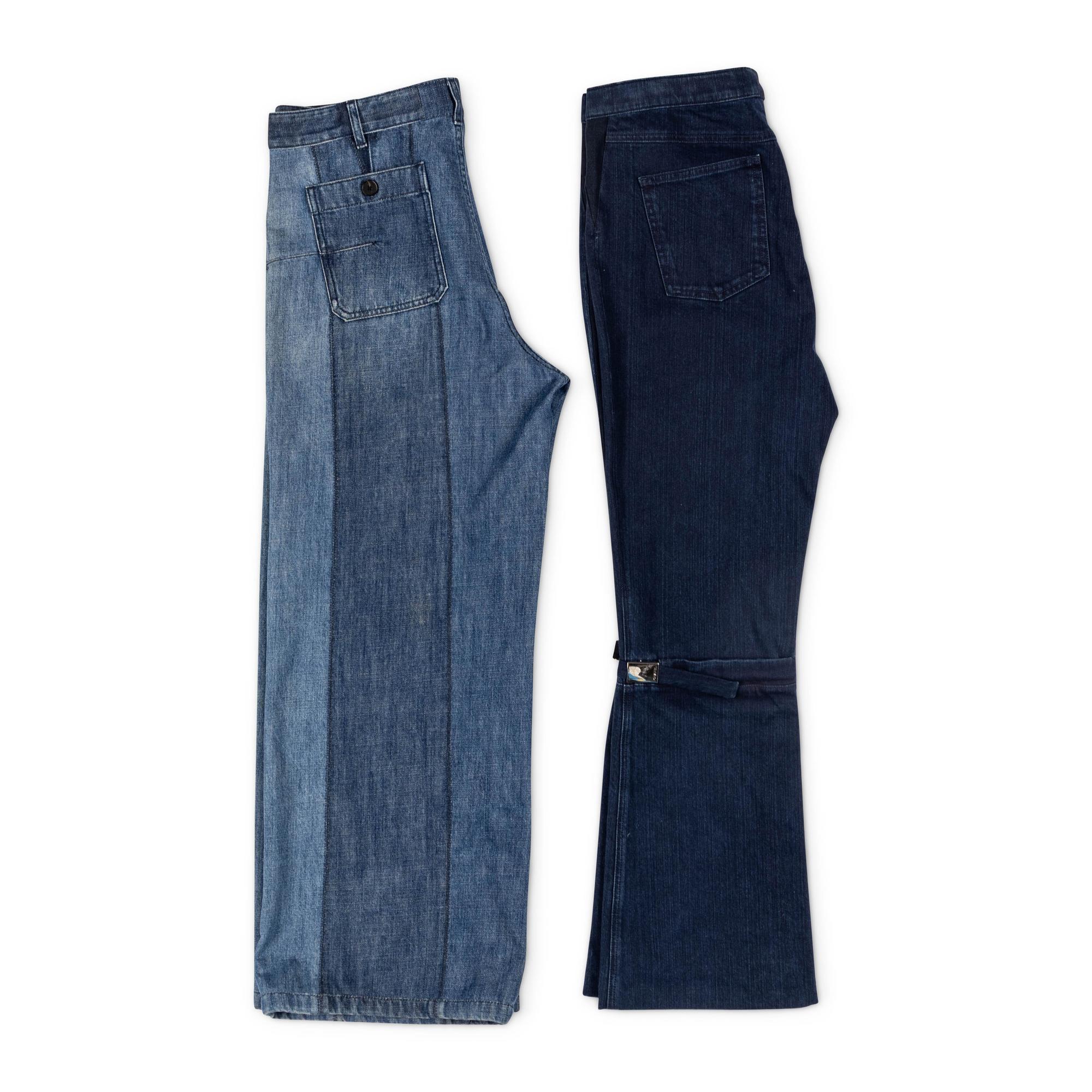 Chanel & Dior, Two Pairs of Jeans