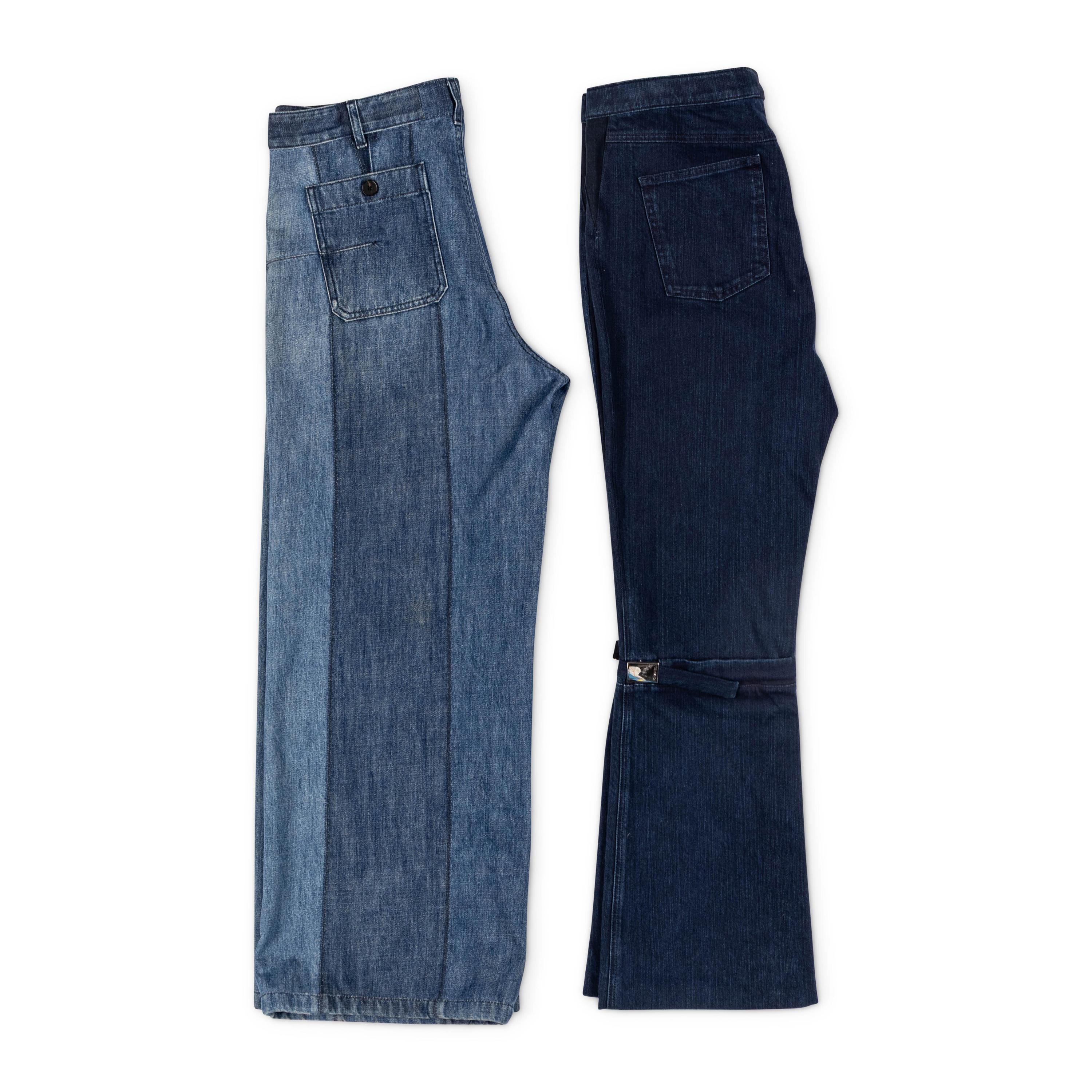 Chanel & Dior, Two Pairs of Jeans