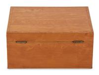 An English Satinwood Traveling Dressing Kit