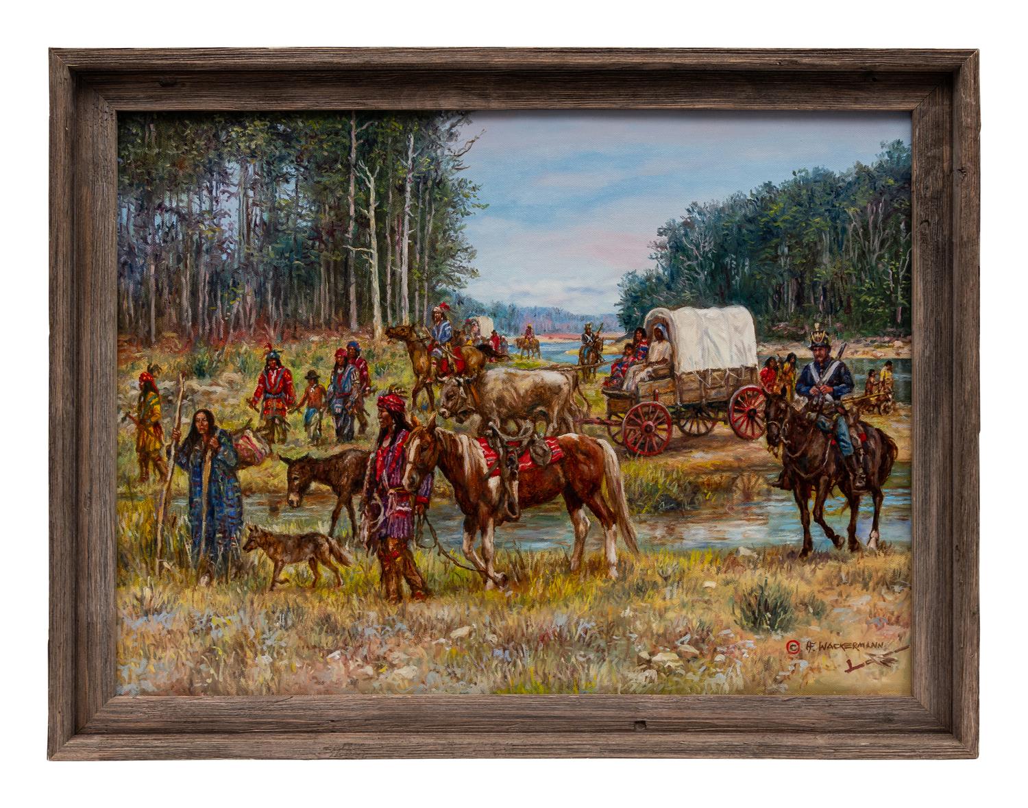 Trail of Tears, Cherokee, 1838