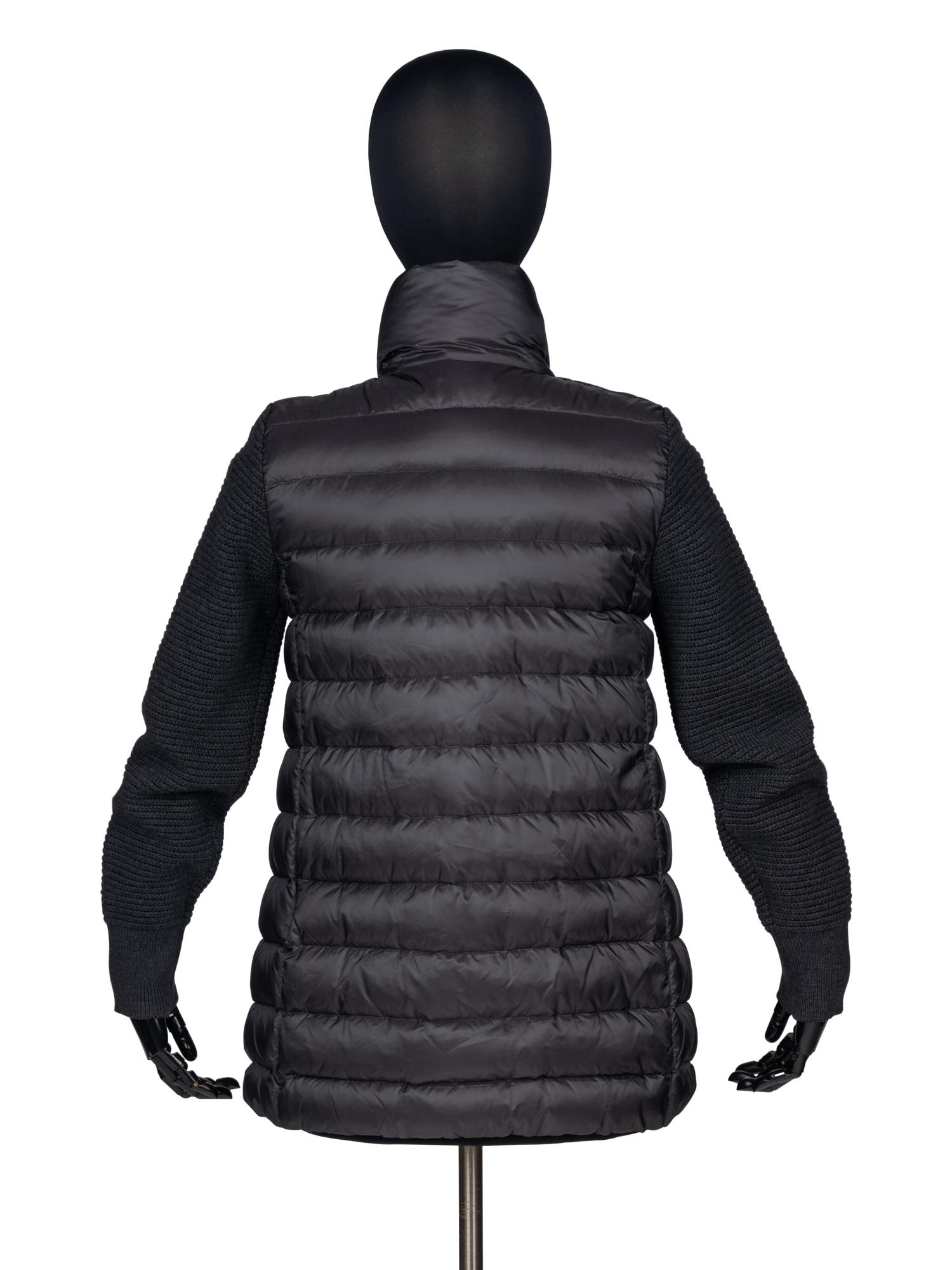Moncler Maglione Quilted Down & Knit Jacket