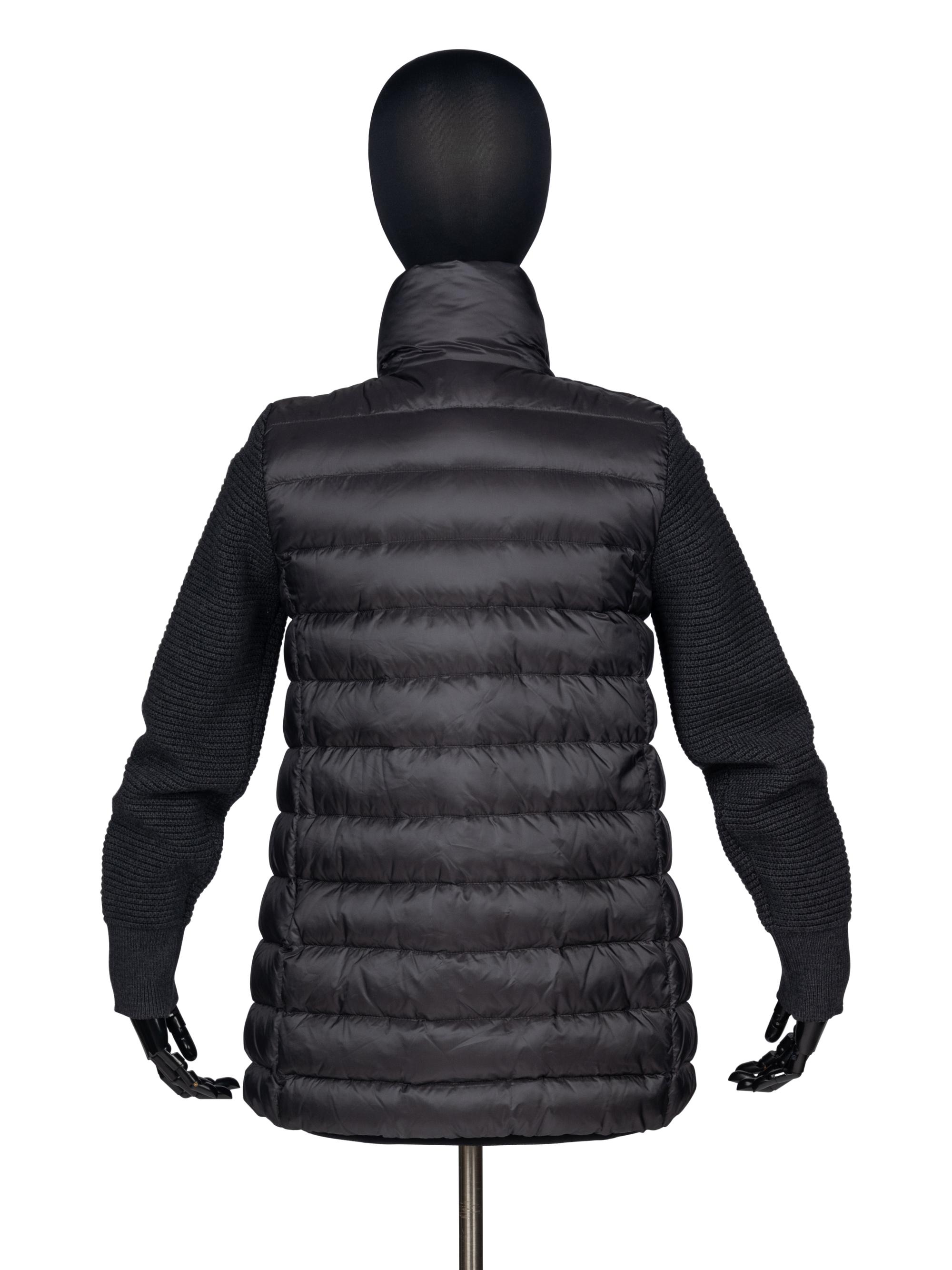 Moncler Maglione Quilted Down & Knit Jacket
