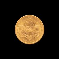 An 1896 Liberty Head $20 Gold Coin