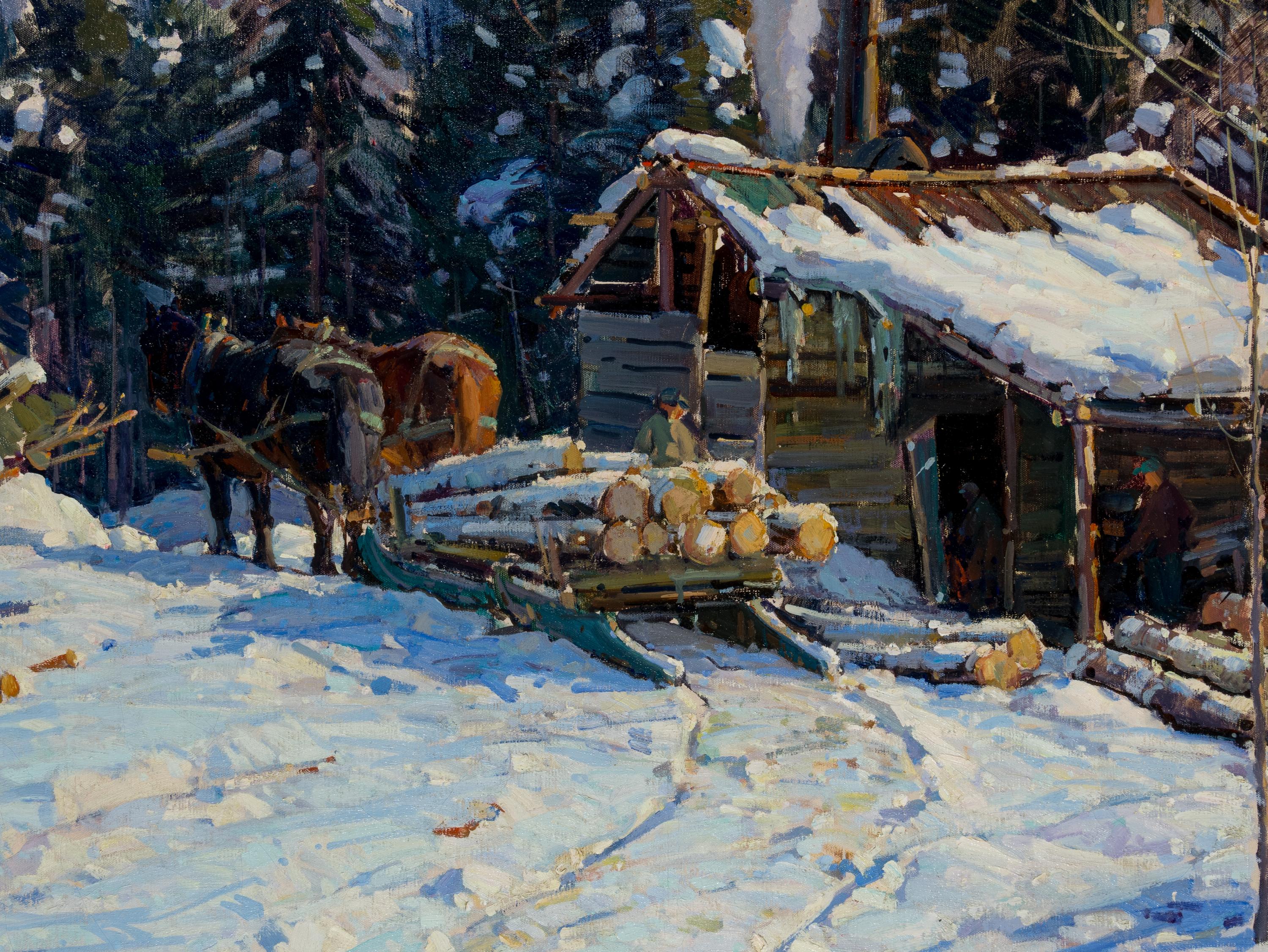 Aldro Thompson Hibbard (American, 1886-1972) — The Saw Mill