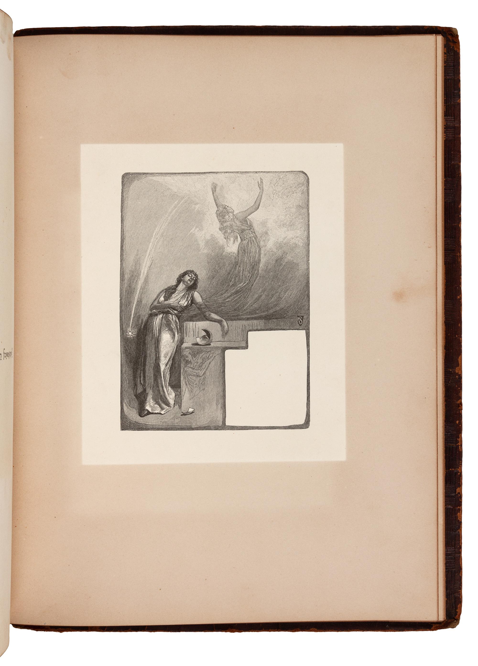 POE, Edgar Allan (1809-1849). Lenore. Boston: Estes and Lauriat, 1886.