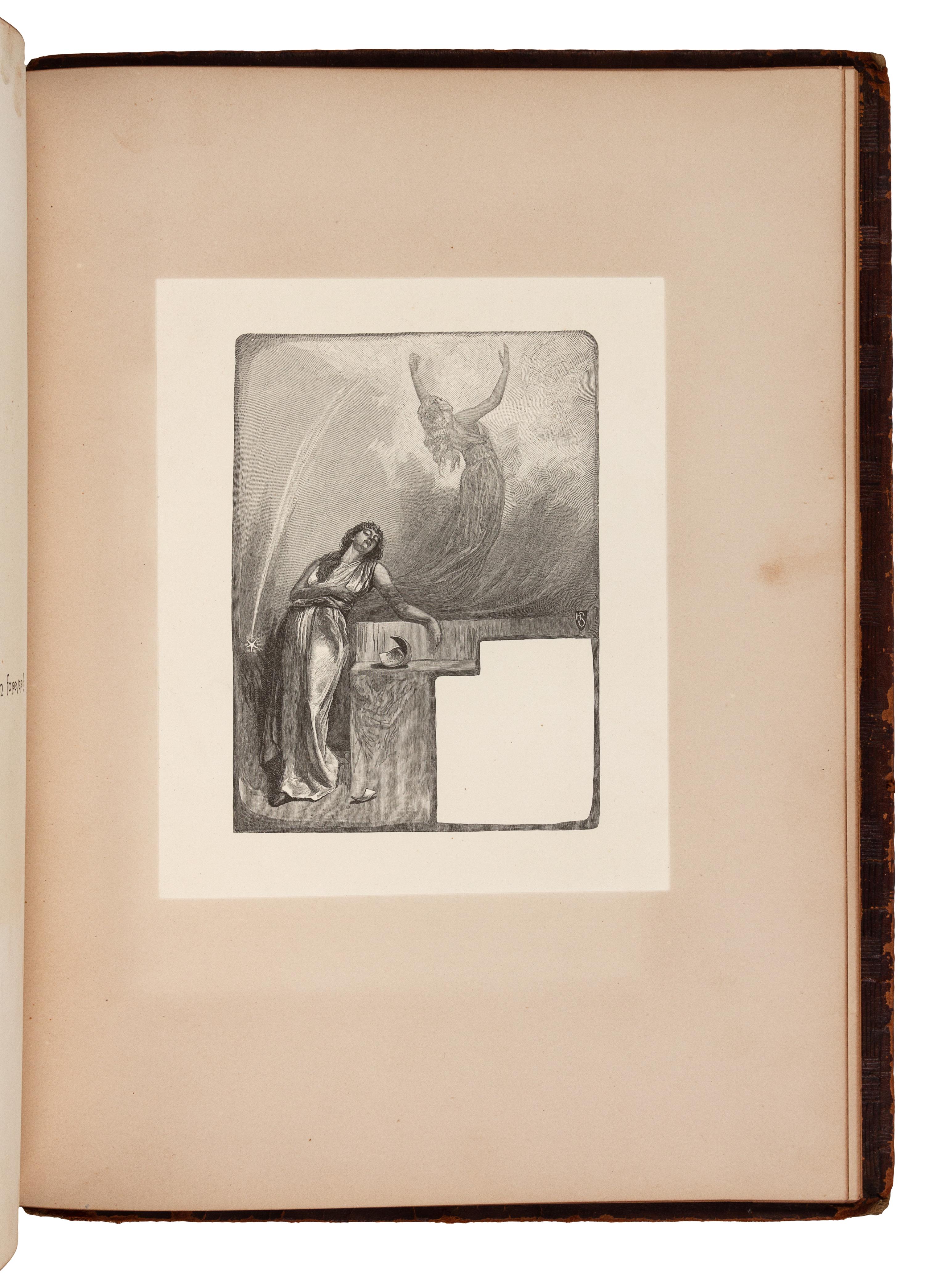 POE, Edgar Allan (1809-1849). Lenore. Boston: Estes and Lauriat, 1886.