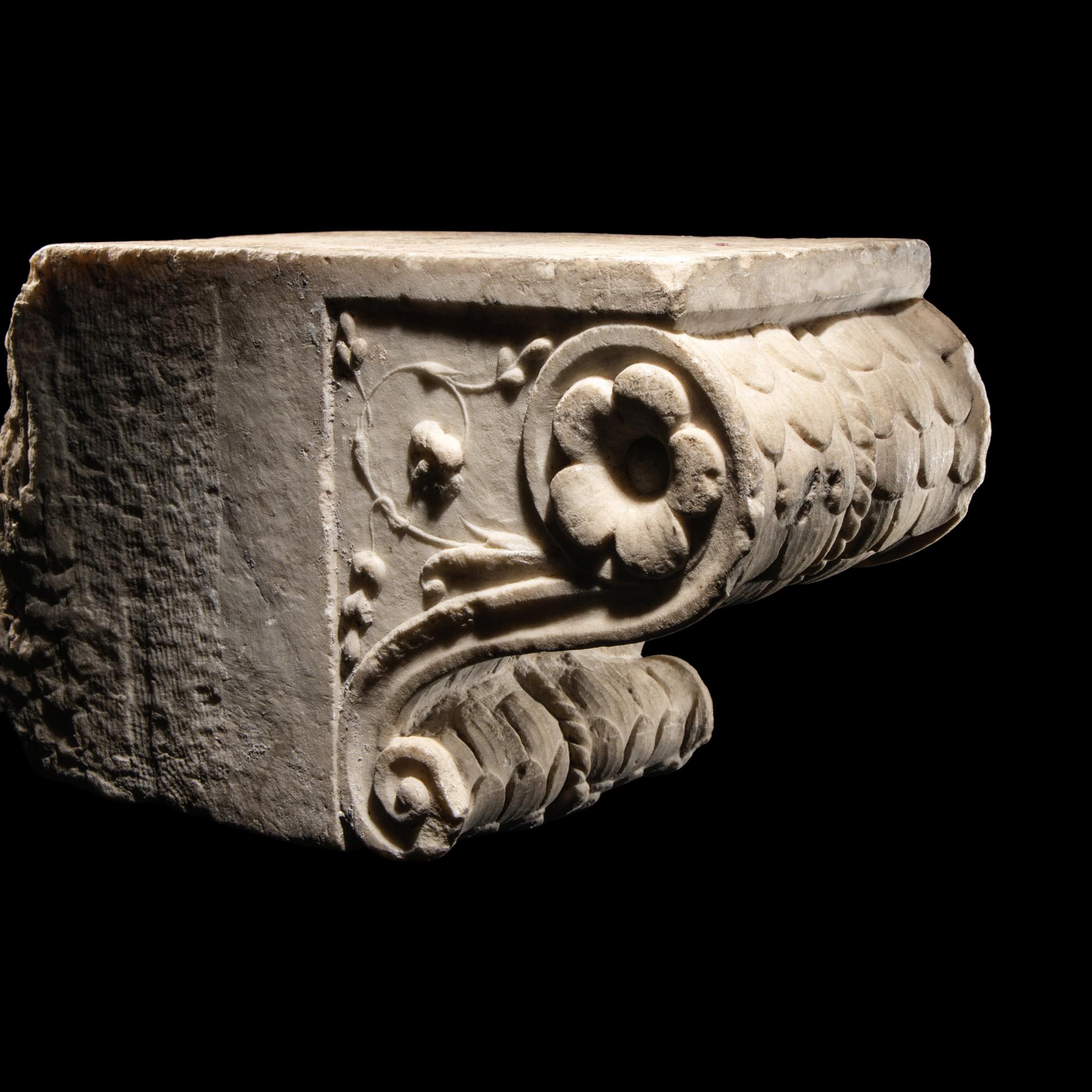 A Roman Marble Modillion
