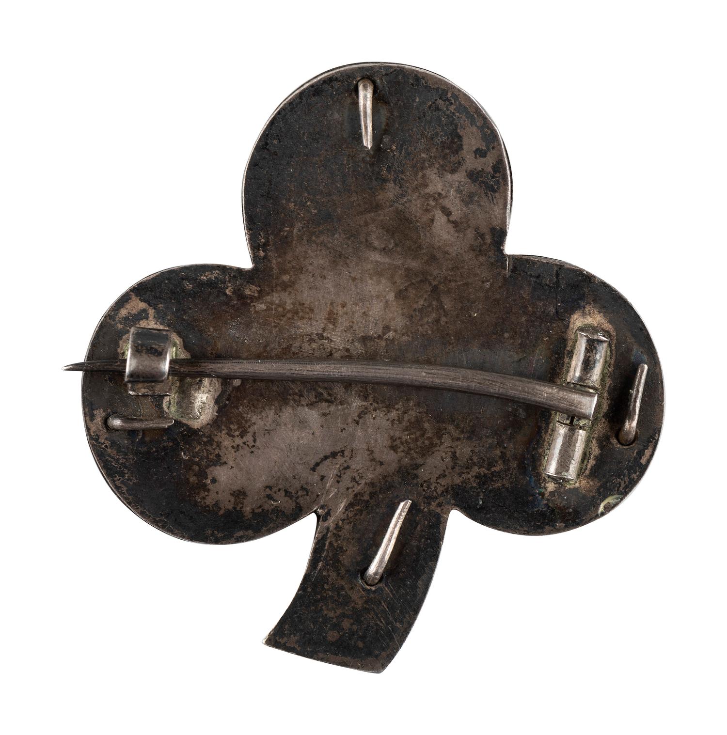[CIVIL WAR]. Frame style 1st Division, II Army Corps badge.