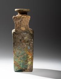 A Byzantine Green Glass Jug