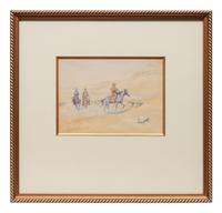 Three Riders on Horseback
