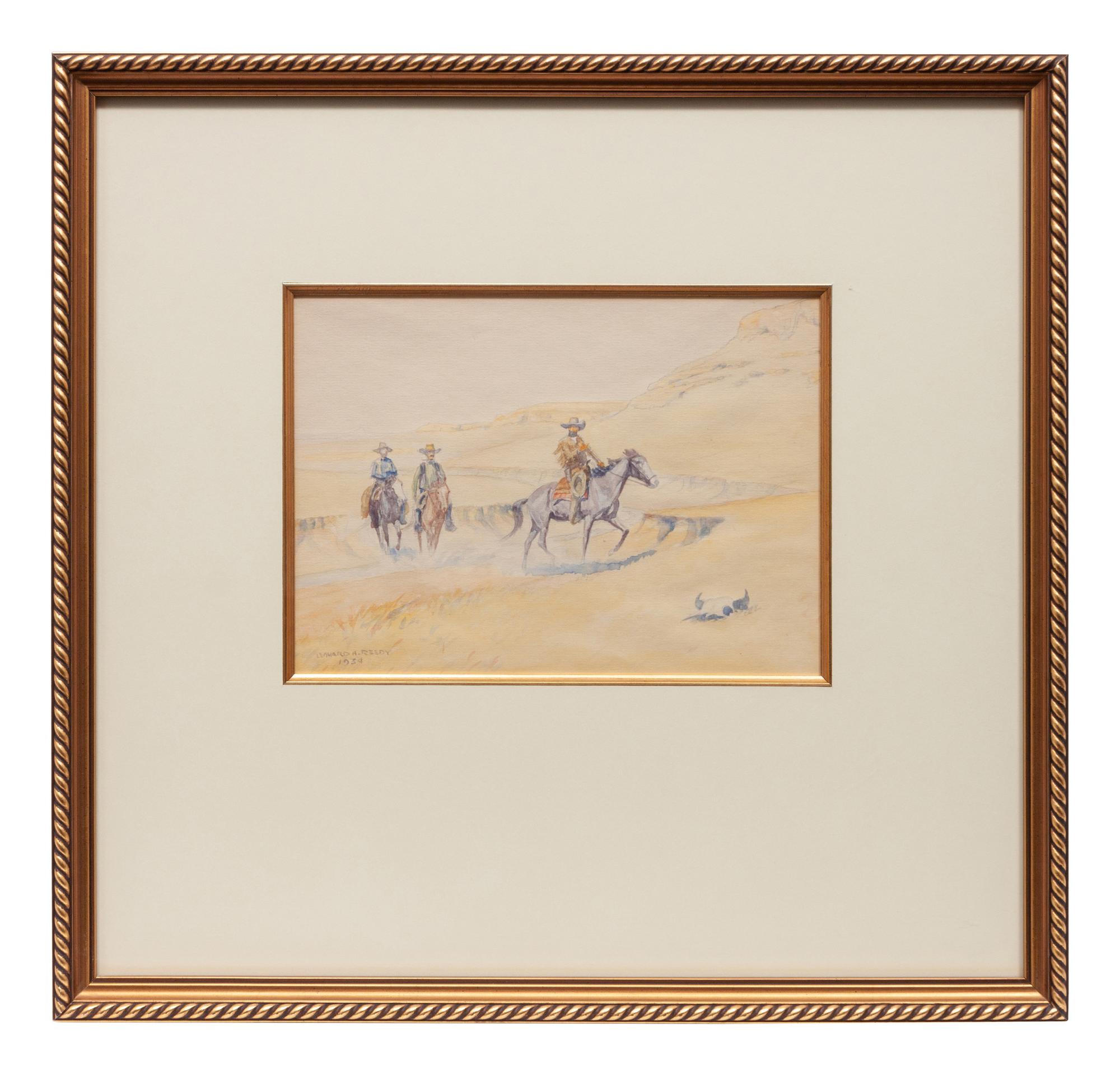 Three Riders on Horseback