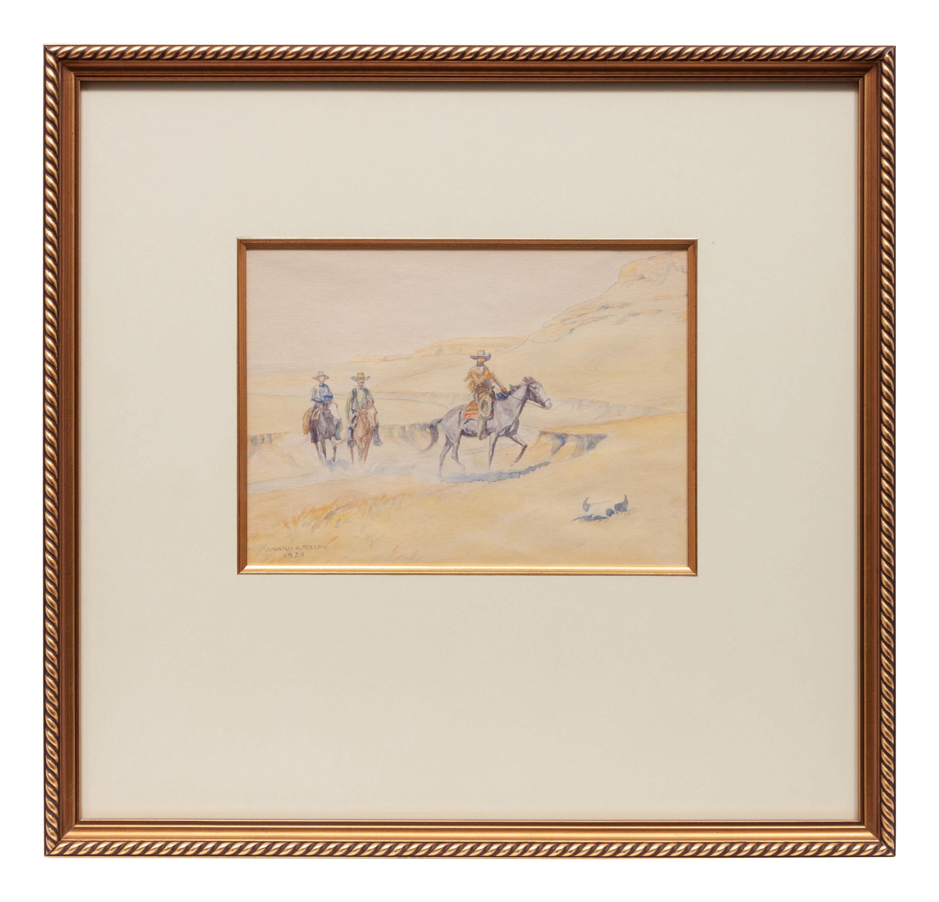 Three Riders on Horseback