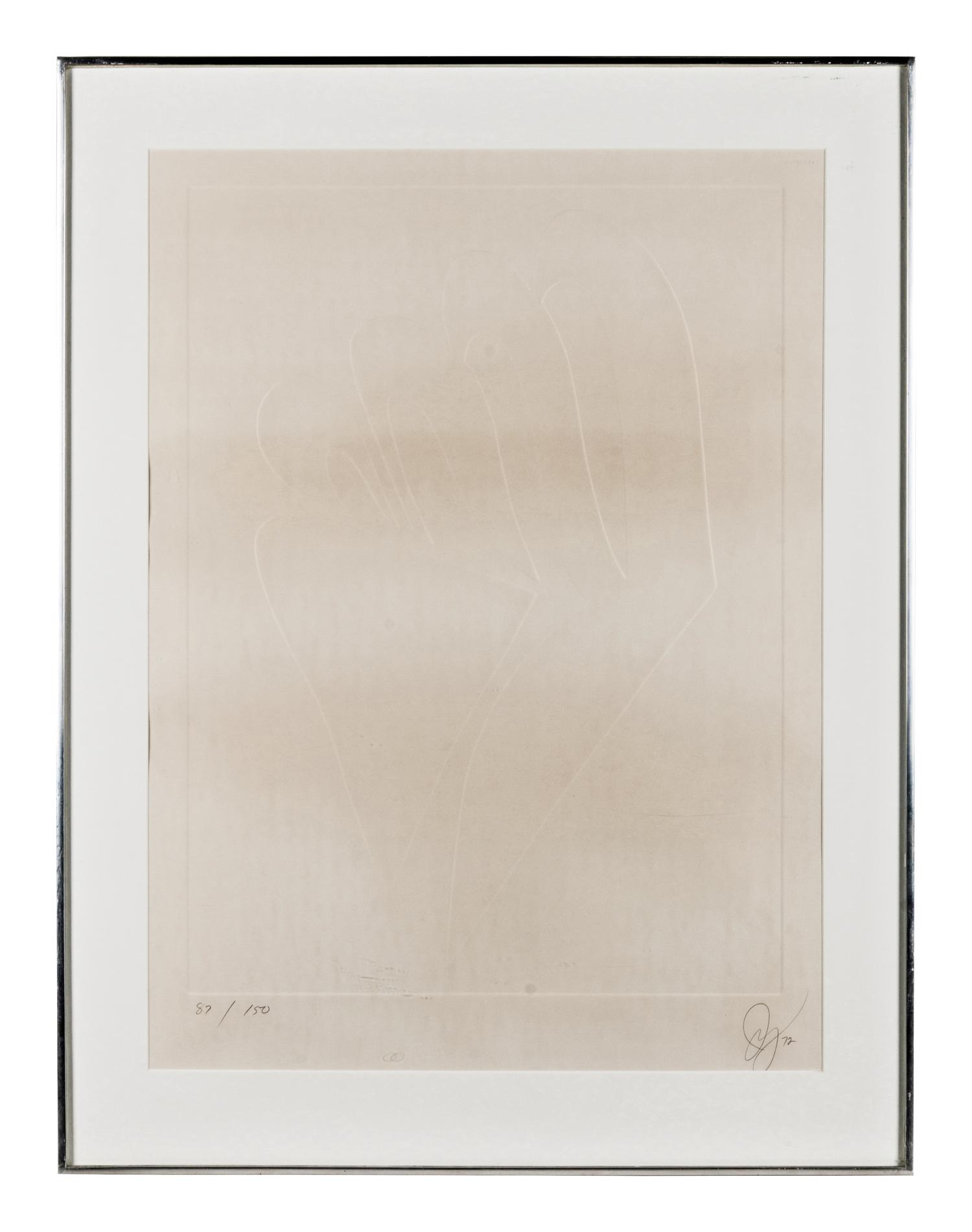 Untitled (Group of 6 works) 1972, together with Untitled, 1974