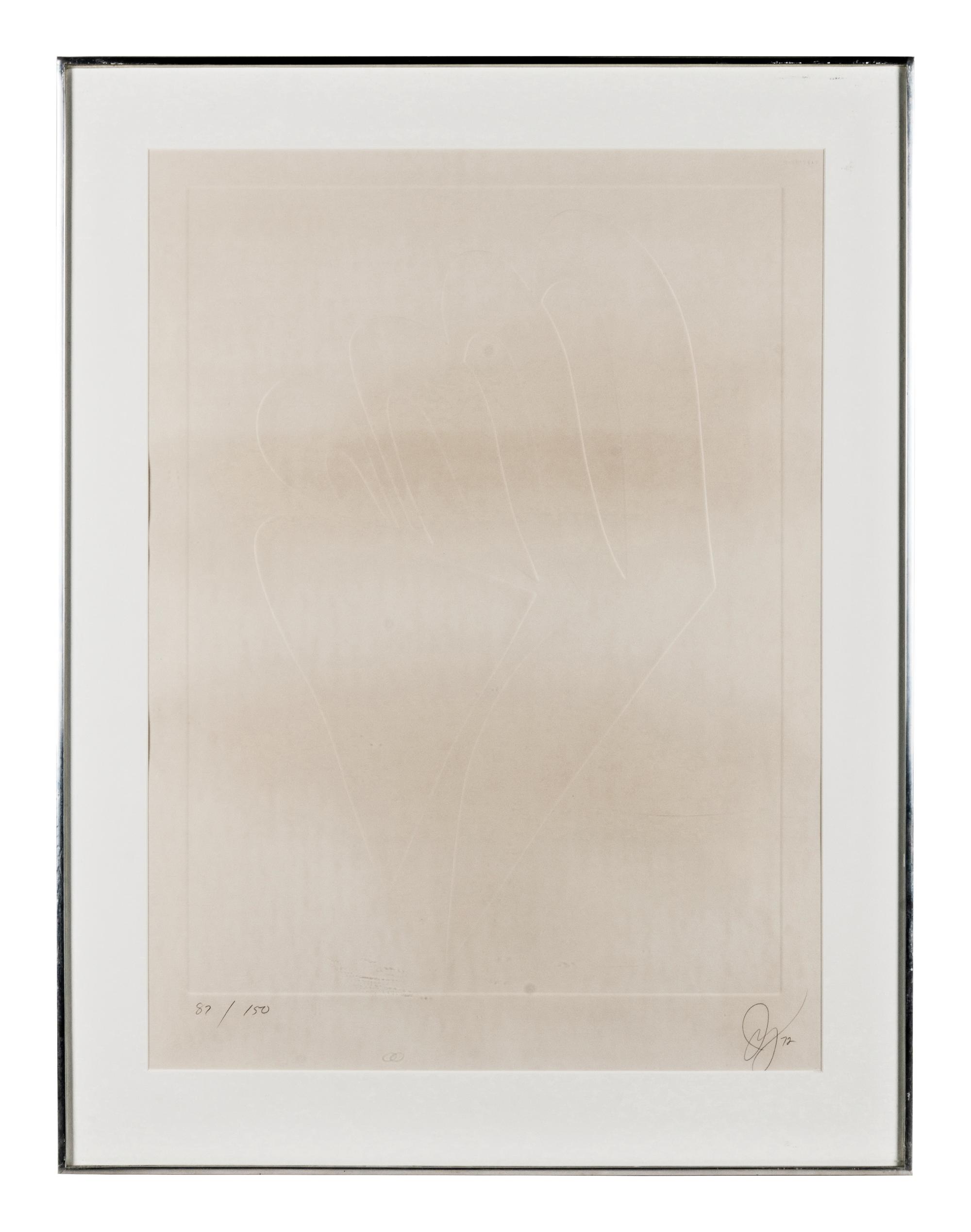 Untitled (Group of 6 works) 1972, together with Untitled, 1974