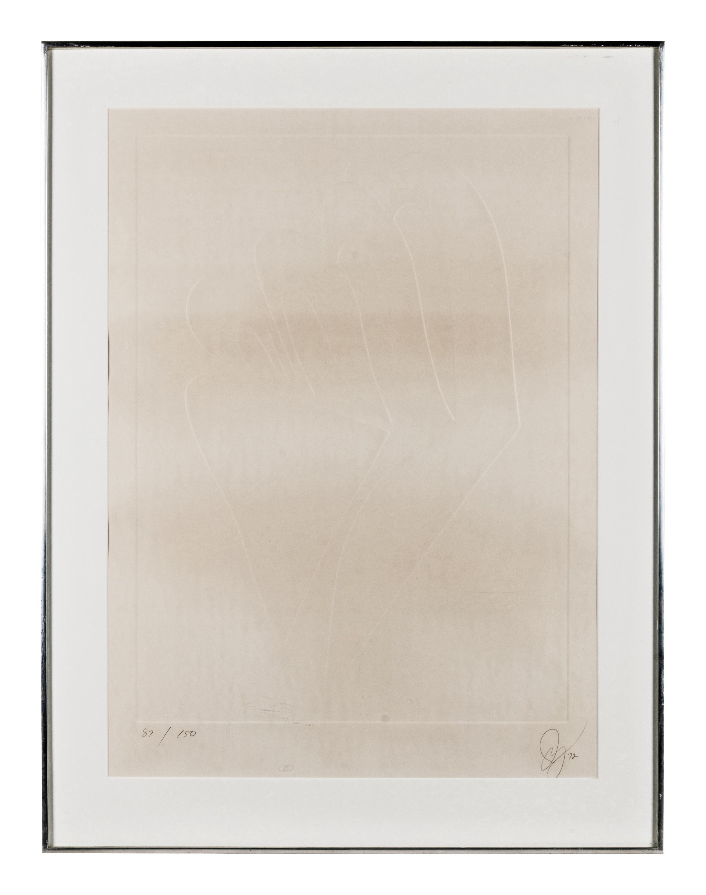 Untitled (Group of 6 works) 1972, together with Untitled, 1974