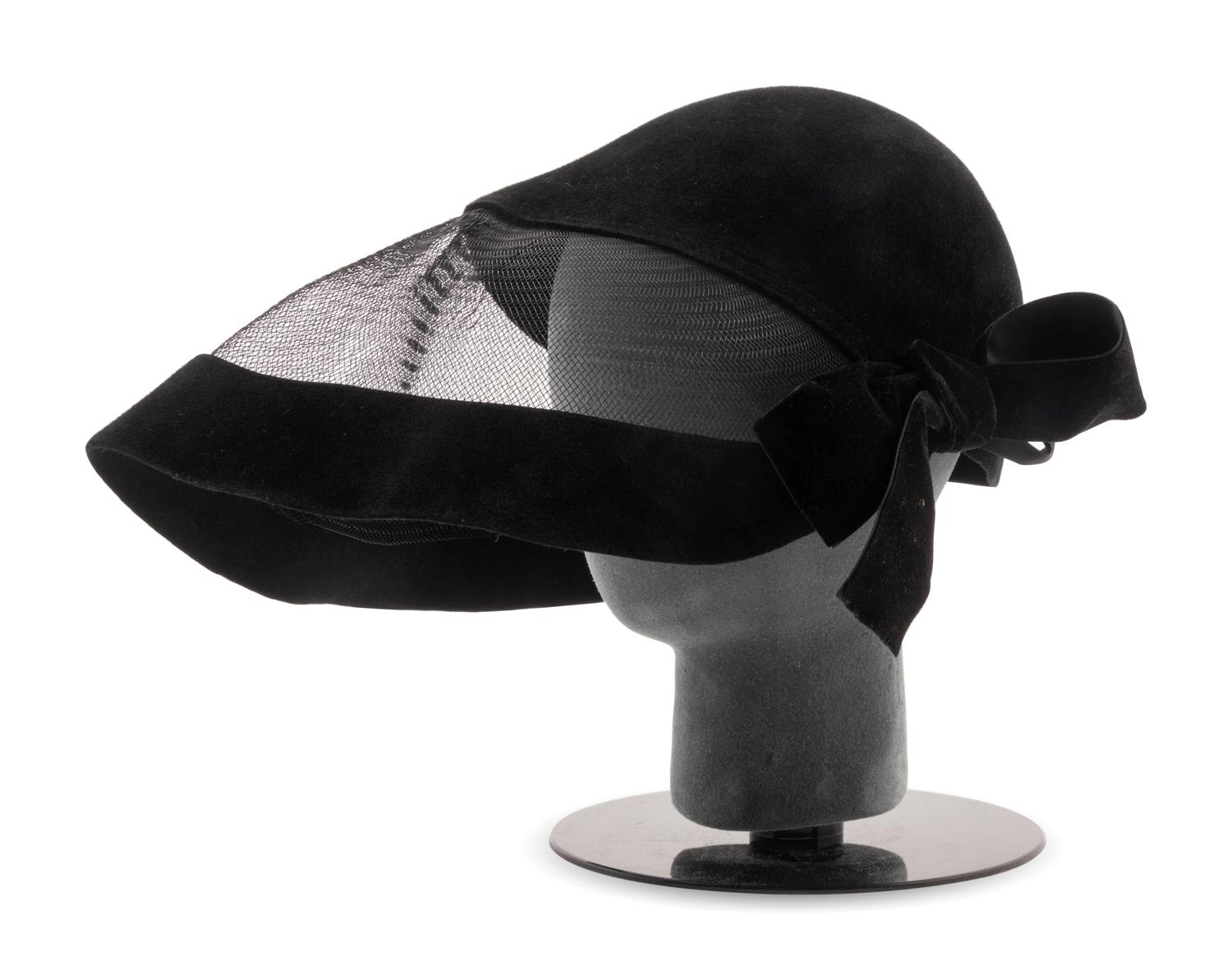 Two Pierre Cardin Hats, One Amy Downs Hat, and One Emanuel Ungaro Headband, 1960-90s